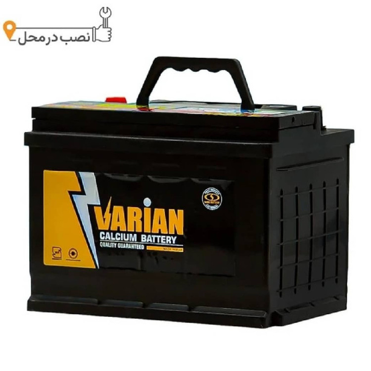 محصول نمونه تستی باتری اتمی خودرو ۷۴ آمپر صبا باتری مدل L3